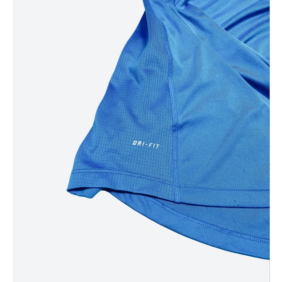 Nike Running Athletic Top Dri-Fit Performance Blue T Women's Size L - Picture 5 of 7
